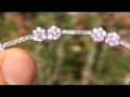 Desperate Wife Sells Her Prized 3.10 ct Pink Ceylon Sapphire & Diamond Bracelet to make ends meet