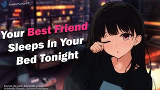 Your Best Friend Sleeps In Your Bed Tonight F4M Asmr Roleplay Friends To Lovers