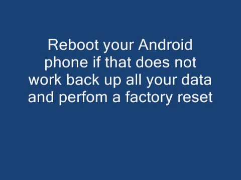 Android Error 923 Fix - YouTube