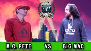 M.C. Pete vs Big Mac | Hosted By Zitrothegreat | Homegrown Battleground at Comix Mohegan Sun