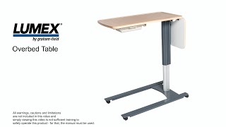 Lumex® OverBed Table