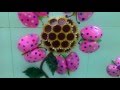 Trang trí lớp học mầm non - góc bé ngoan/cắm cờ - Bướm xinh chăm chỉ