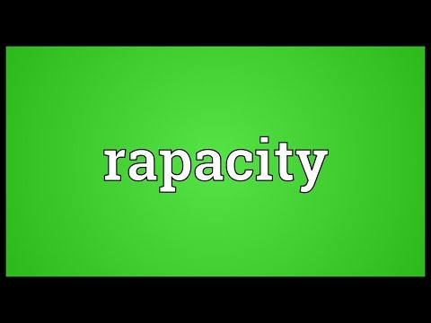 Header of rapacity