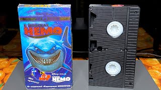 Cartoon Finding Nemo On Vhs Tape