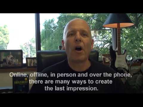 Customer Service Tip: Creating a Last Impression by Shep Hyken