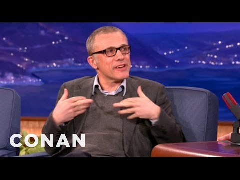 Christoph Waltz Partied Hard With Quentin Tarantino After The Golden Globes - CONAN on TBS