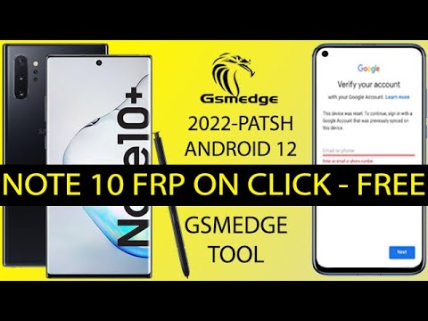 FRP Bypass Samsung Galaxy Note 10 Plus Oneclick Remove FRP Bypass Samsung Galaxy Note 10 Plus Oneclick Remove