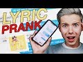LYRIC PRANK #5: EX SÄÄDÖLLE! 😱 // Tuure Boelius - Naiivi 😎