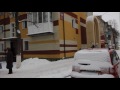 город Буча зимой, Буча 18км от Киева.flv