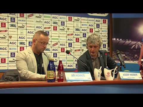 Tiskov konference hostujcho tmu po utkn Teplice - Mlad Boleslav (13.4.2018)