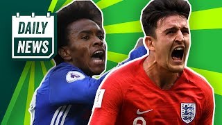 TRANSFER & WORLD CUP NEWS: Willian to Barcelona & England reach the semis ► Daily Football News