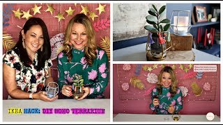 HOW TO MAKE A DIY TERRARIUM | BOHO STYLE | IKEA HACK