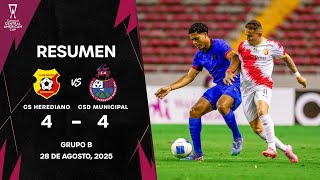 Herediano Vs Municipal Copa Centroamericana Concacaf 2025 Fase De Grupos