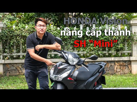 SH mini phiên bản Honda Vision, cá tính và sang trọng hơn
