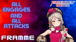 Framme All Emblem Transformations & Engage Attacks Fire Emblem Engage
