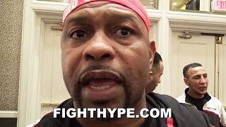 ROY JONES JR. REVEALS WHY ADRIEN BRONER DOESN'T LET HANDS GO; GIVES SERIOUS CAREER ADVICE