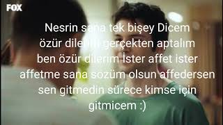 ...... Ama Şundan Eminim Affetmiceksin