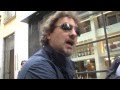 Leonardo Pieraccioni ad Arezzo, sopralluogo per il nuovo film