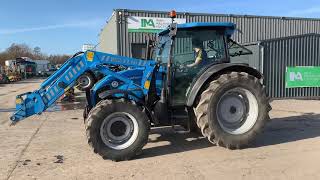 UNRESERVED 2013 LANDINI POWERFARM 100 4WD TRACTOR C/W 2013 ROSSMORE FL60 LOADER 