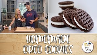 Homemade Oreo Cookies | Baking With Josh & Ange Homemade Oreo Cookies | Baking With Josh & Ange