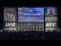 UFC 189: World Tour Press Conference - Dublin Part 2