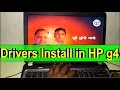 How to install Drivers in hp pavilion g4