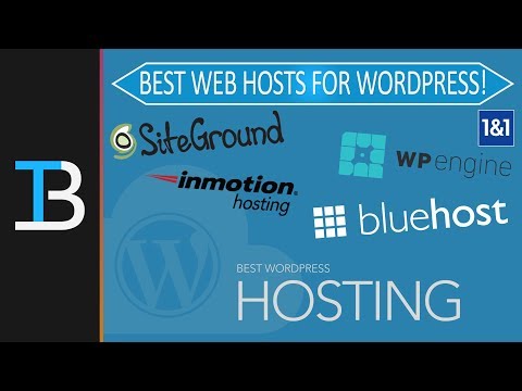 VIDEO : top 5 best web hosting for wordpress (2018) - this video goes over the top 5 best webthis video goes over the top 5 best webhosting companiesfor wordpress. this is a complete overview of the 5 best web hosts on ...