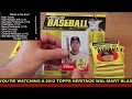 2012 Topps Heritage Blaster Box Break