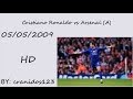 Cristiano Ronaldo Vs Arsenal Away 05/05/2009