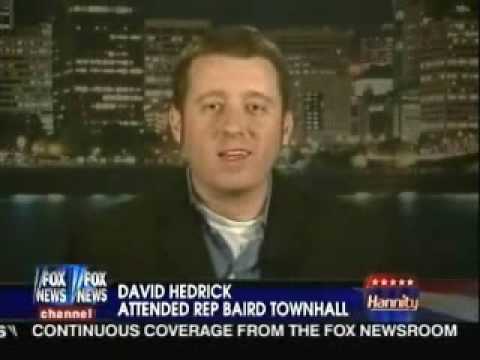 David Hedrick, Marine From Baird Town Hall, On