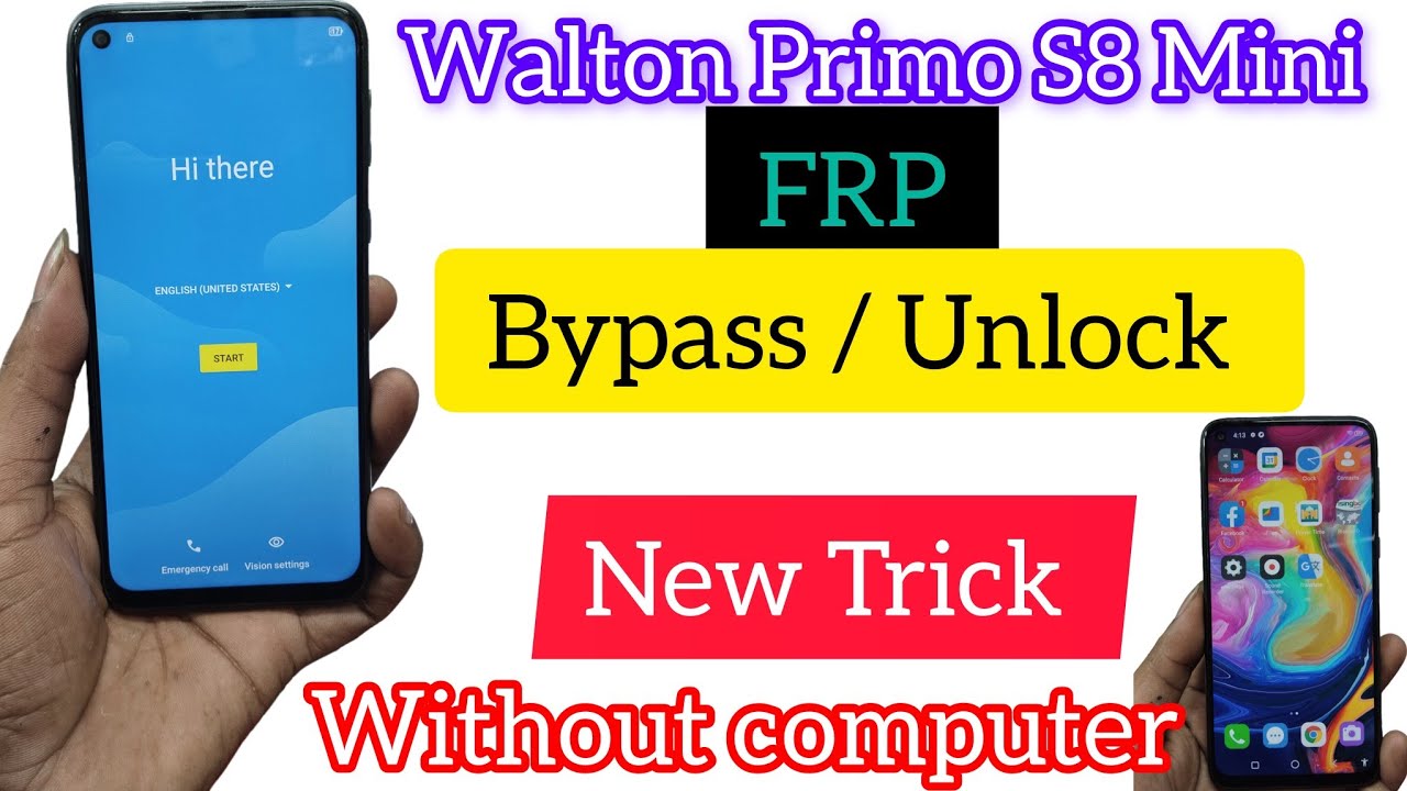 Walton Primo S8 Mini Frp Bypass / Google Account Remove Walton Primo S8 Mini Frp Bypass / Google Account Remove