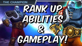 The Champion Rank Up, Abilities & Gameplay! - Marvel Contest Of Champions