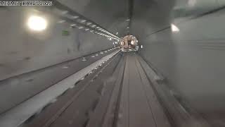 Metro İstanbulhyundai Rotem Sürücüsüz Emum8Igbt-Vvvfparseller Yönüne Doğru Önden Seyir Videosu