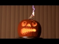 High Voltage Jack O'lantern Fire - Stuff on a Tesla Coil #05