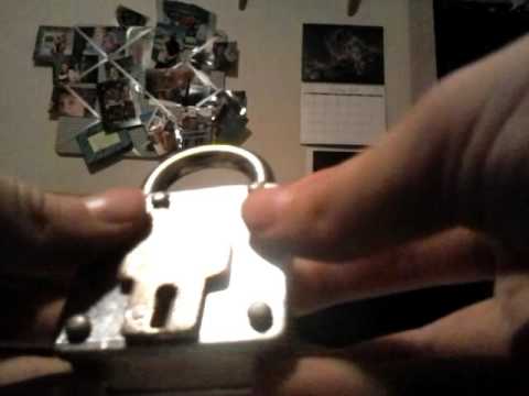 Houdini puzzle lock solution
