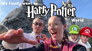 Day 8 In Japan! - Universal Studios! Exploring Harry Potter and Super Nintendo M