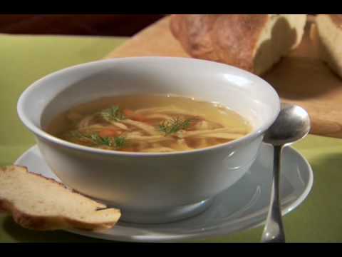 VIDEO : homemade chicken broth - nothing beats the flavor ofnothing beats the flavor ofhomemade chicken broth. make your soups more flavorful with the real thing. red book magazine: http:// ...