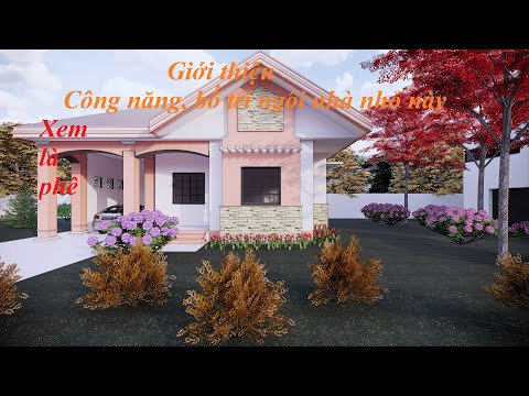 Mẫu nhà cấp 4 mái thái đẹp miên man mới nhất 2021