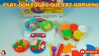 Play-doh Fogão que faz barulho SUPER LEGAL !!