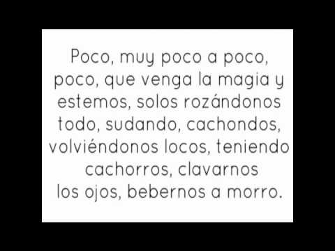LETRA CANCION TODO PEREZA letra cancion todo pereza: