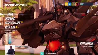 Overwatch competitive Gameplay Live PS4 with friends