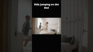Kids Jumping On The Bed