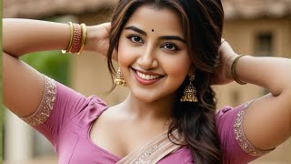 South Indian Actress Anupamas Stunning Saree Photoshoot In A Beautiful Village Setting Ai Art