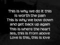 The Script - This is Love with Lyrics