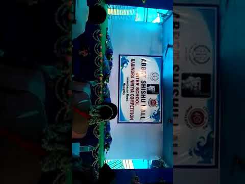 A beautiful Rabindra nritya performed by student of Abbot shishu hall school. Hooghly.west Bengal.