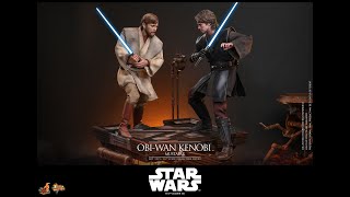 Hot Toys - Obi-Wan Kenobi & Anakin Skywalker - 16Th Scale - Mms843 - Mms839