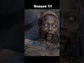 Evolution of Zombies in TWD S01 to S11