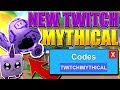 TWITCHICORN AND TWITCH DOMINUS CODES IN ROBLOX MINING SIMULATOR!