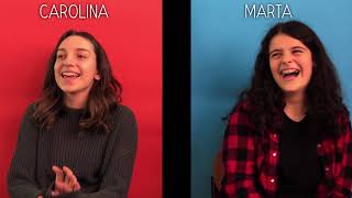 Doppie intervista con CAROLINA & MARTA