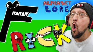 F Is A Bad Boy! Alphabet Lore School In Roblox